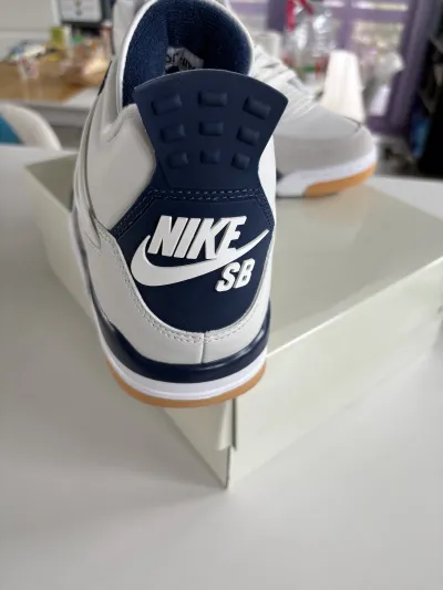 PK God Batch Jordan 4 Retro SB SP Navy DR5415-100 review Xavinho 01