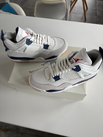 PK God Batch Jordan 4 Retro SB SP Navy DR5415-100 review Xavinho 02
