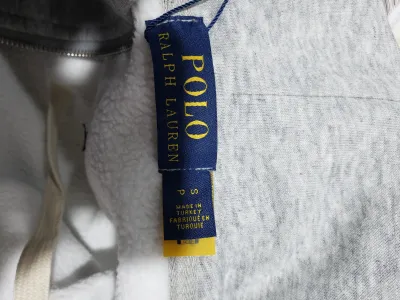Polo Ralph Lauren Men's Double Knit Full-Zip Hoodie Sweatshirt Grey  review Stockxkicksvip 03