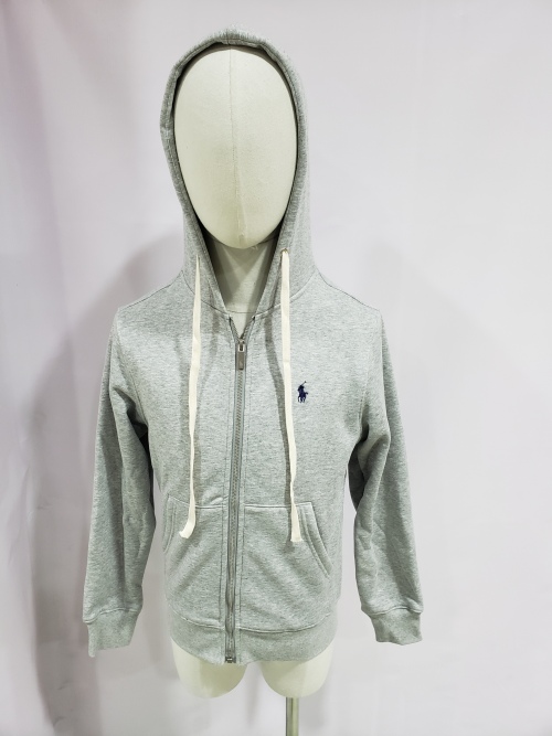 Polo Ralph Lauren Men's Double Knit Full-Zip Hoodie Sweatshirt Grey  review 