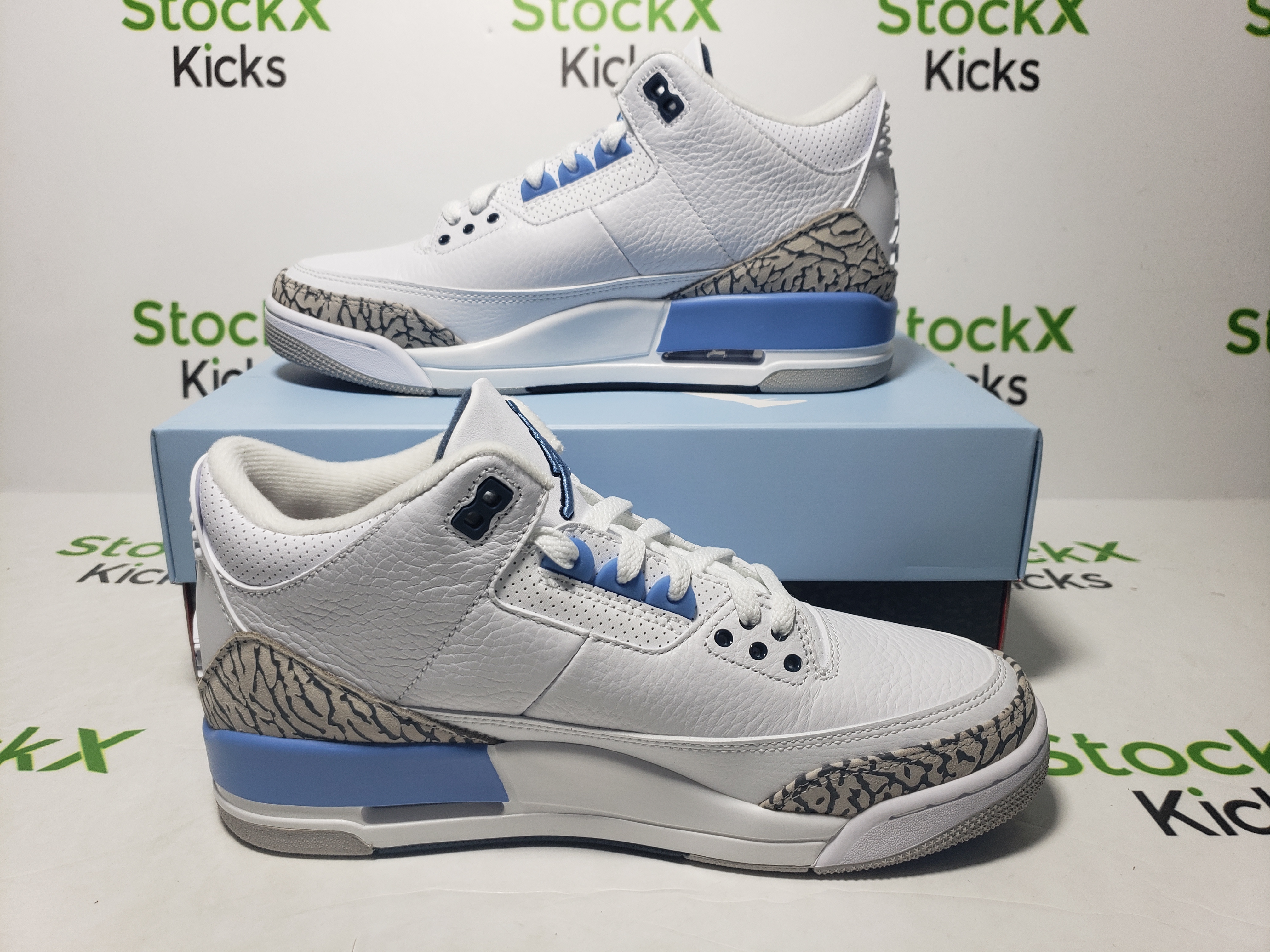 PK God Batch Air Jordan 3 Retro UNC (2020) CT8532-104 review Stockxkicksvip 05