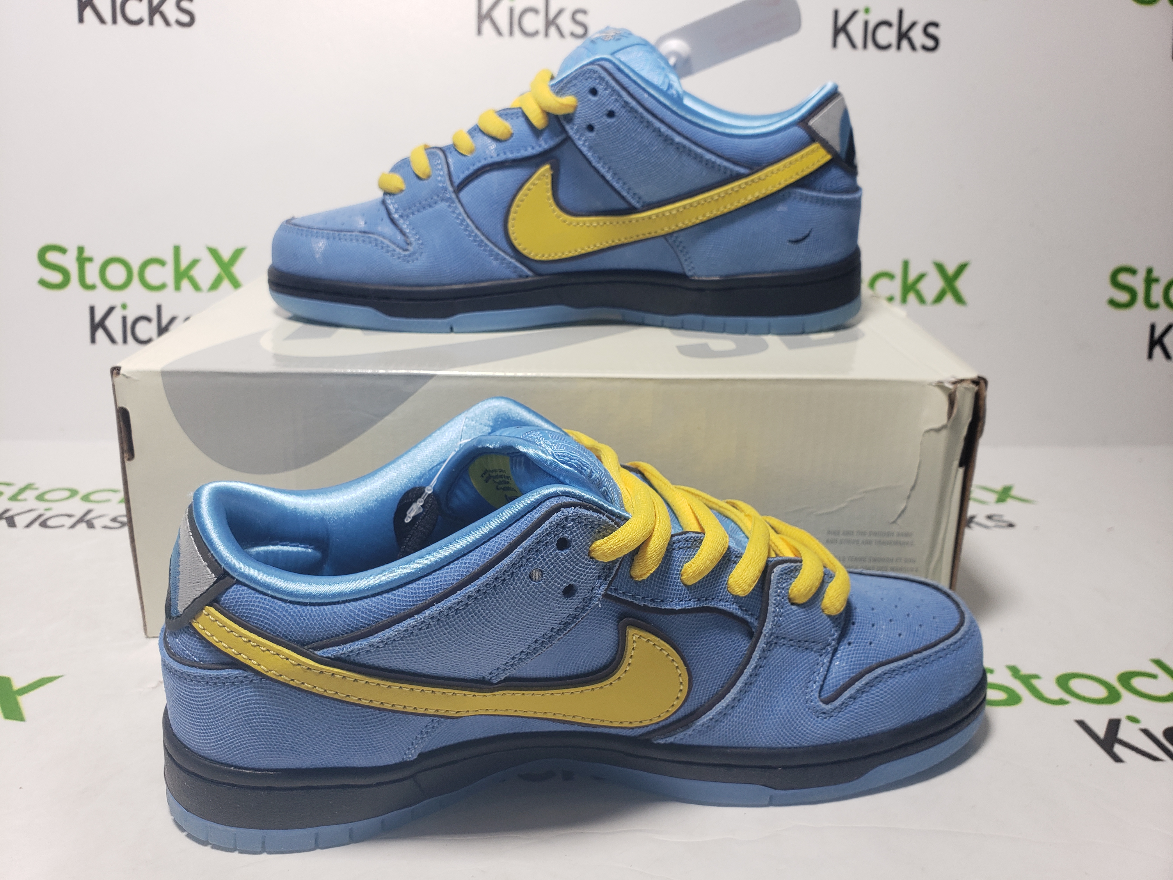 PK God Batch The Powerpuff Girls x Nike SB Dunk Low Bubbles FZ8320-400 review Stockxkicksvip 06