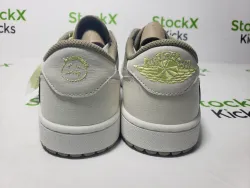 PK God Batch Air Jordan 1 Retro Low Golf Travis Scott Neutral Olive FZ3124-200 review Stockxkicksvip  02
