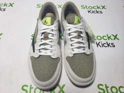 PK God Batch Air Jordan 1 Retro Low Golf Travis Scott Neutral Olive FZ3124-200 review Stockxkicksvip 03