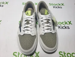 PK God Batch Air Jordan 1 Retro Low Golf Travis Scott Neutral Olive FZ3124-200 review Stockxkicksvip  03