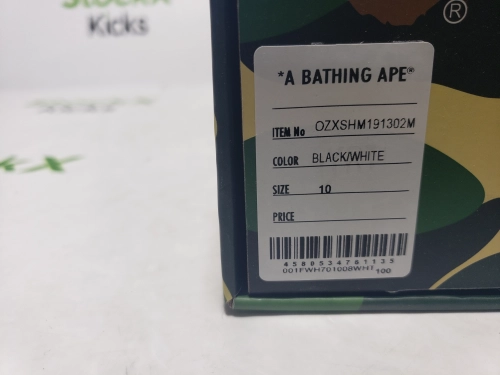 A Bathing Ape Bape Sta #2 Black Patent 0ZXSHW 291 302M review 