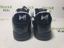 A Bathing Ape Bape Sta #2 Black Patent 0ZXSHW 291 302M review Stockxkicksvip 02