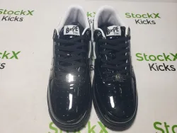 A Bathing Ape Bape Sta #2 Black Patent 0ZXSHW 291 302M review Stockxkicksvip 03
