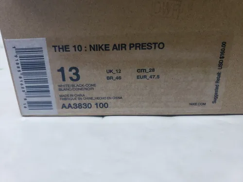 OFF-WHITE x Nike Air Presto White AA3830-100 review 