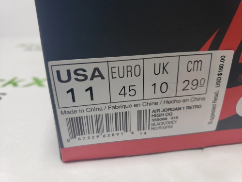 LJR Batch Air Jordan 1 Retro High Neutral Grey Hyper Crimson 555088-018 review 