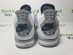 PK God Batch Air Jordan 4 Retro White Cement 840606-192 review Stockxkicksvip 02