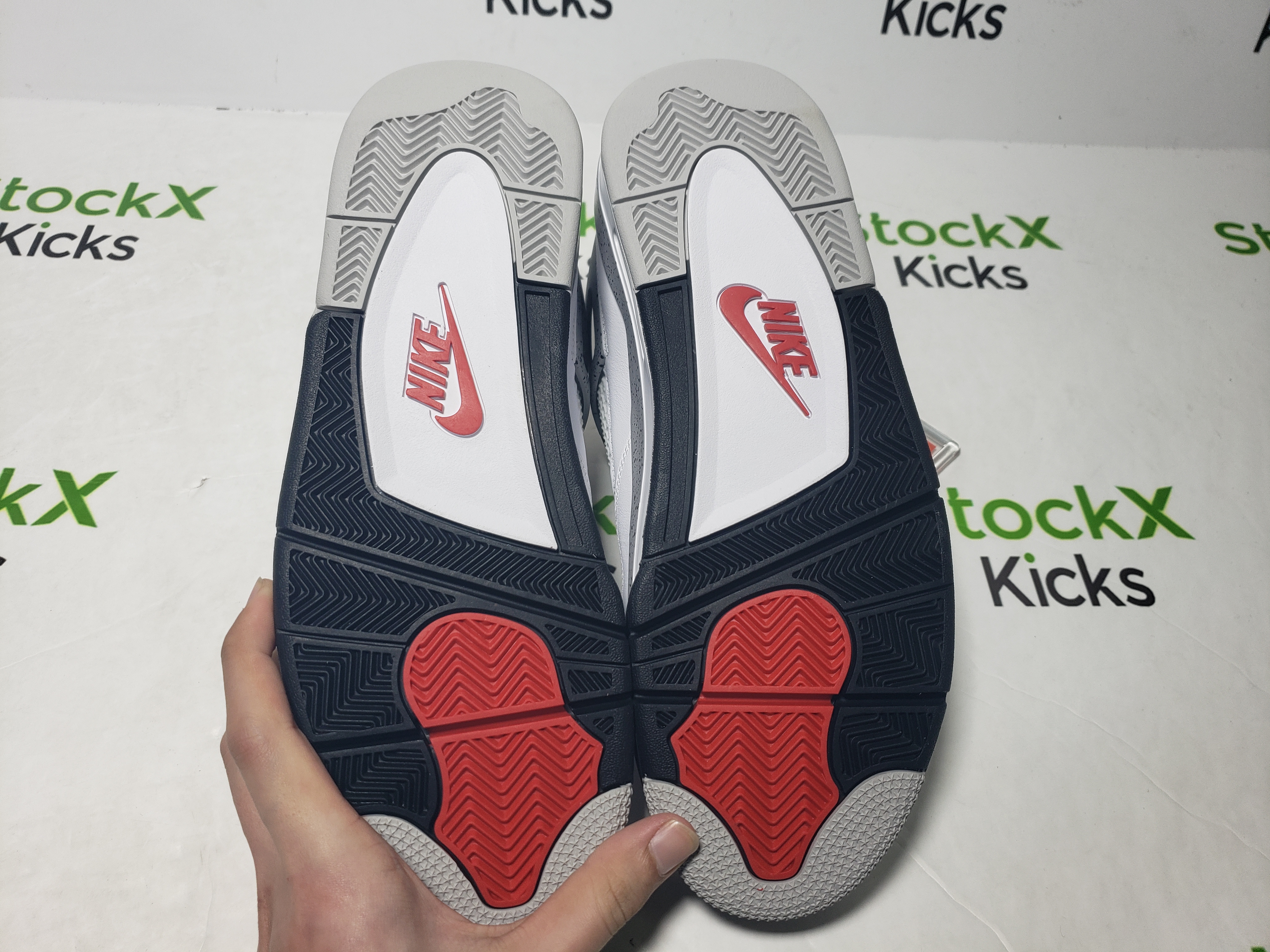 PK God Batch Air Jordan 4 Retro White Cement 840606-192 review Stockxkicksvip 03