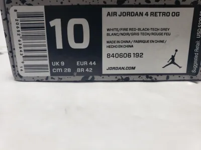PK God Batch Air Jordan 4 Retro White Cement 840606-192 review Stockxkicksvip 00
