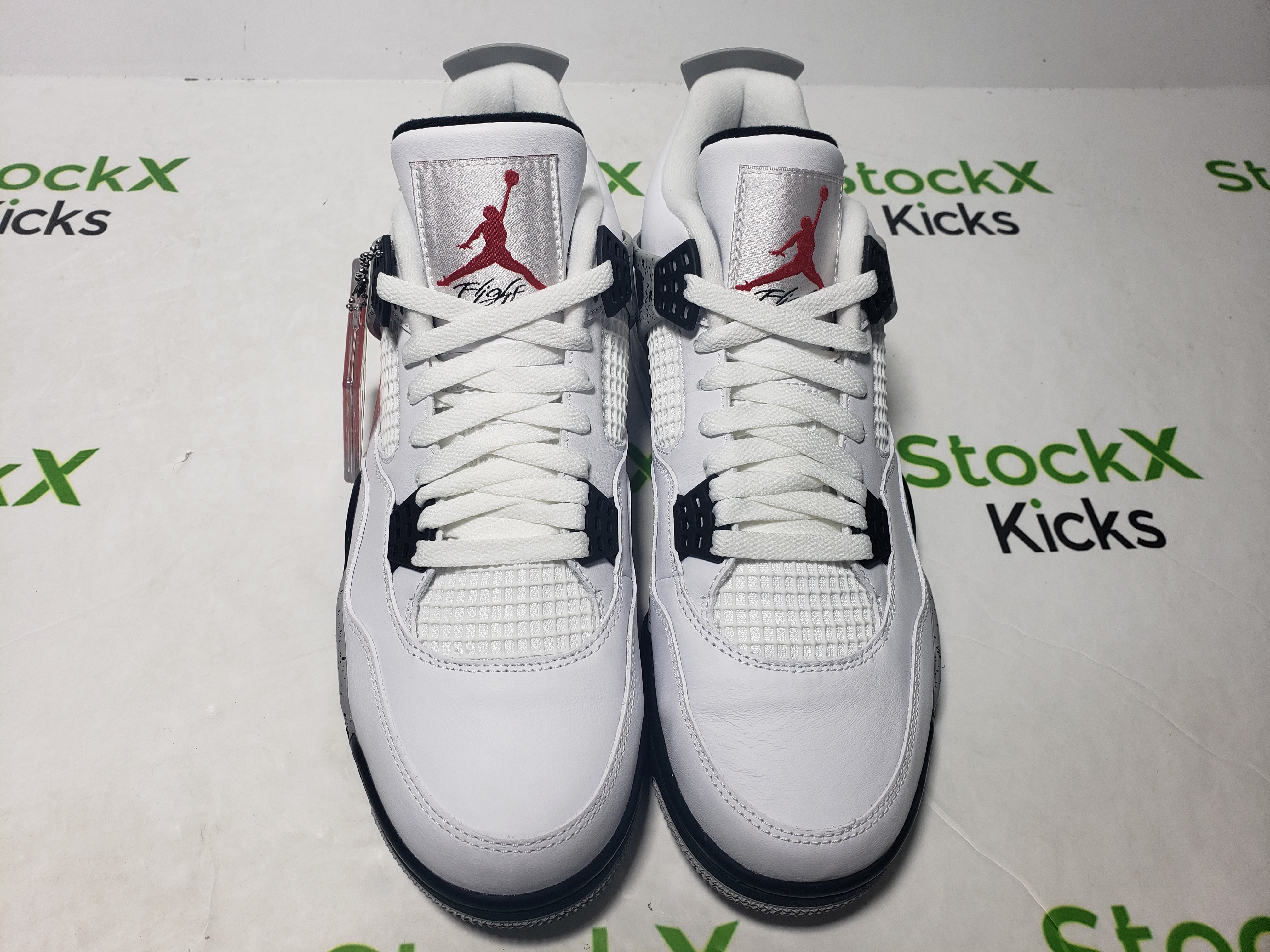 PK God Batch Air Jordan 4 Retro White Cement 840606-192 review Stockxkicksvip 02
