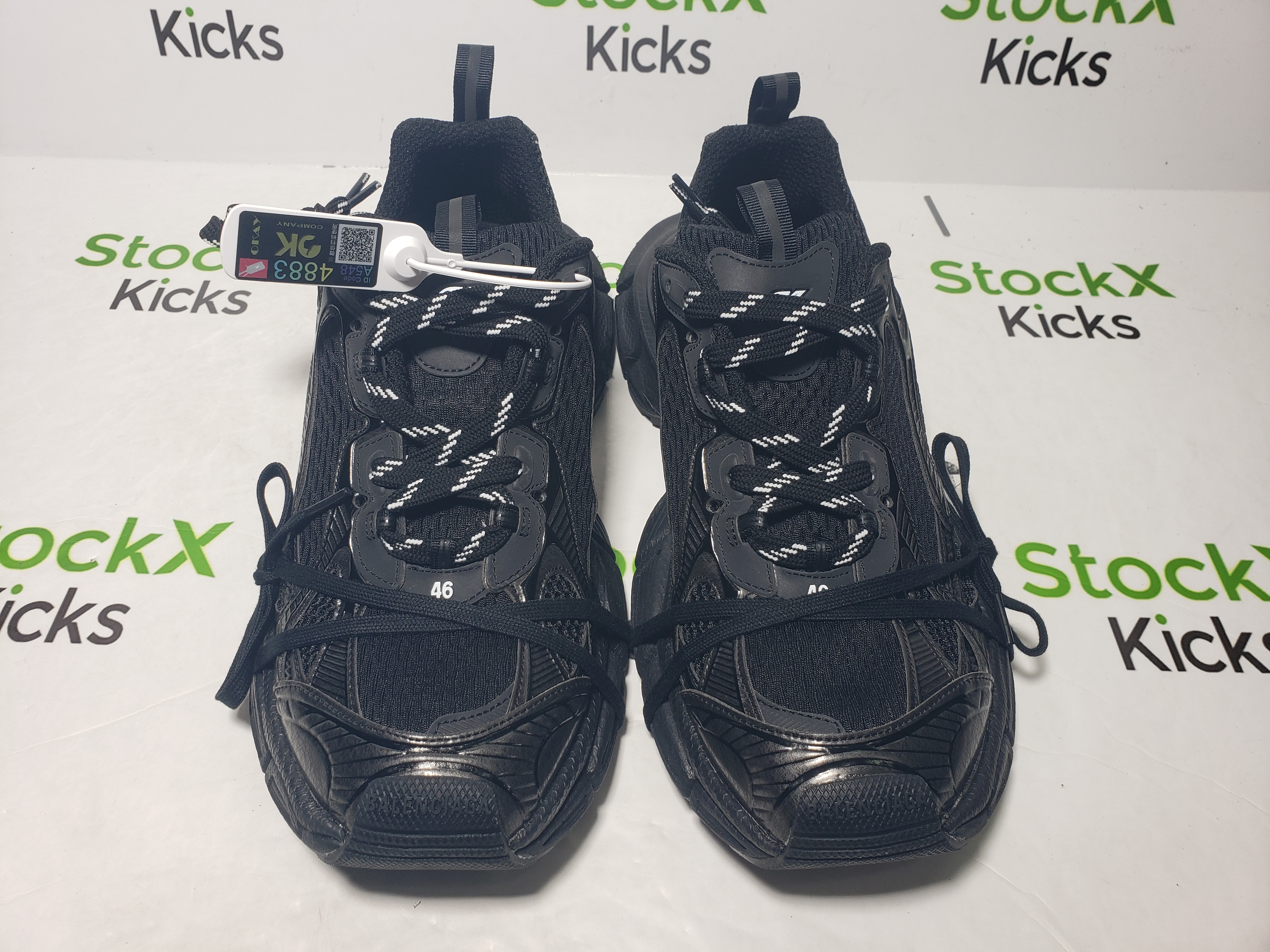 Balenciaga 3XL Sneaker Cham All Black 734734 W3XL1 1010 review Stockxkicksvip 02
