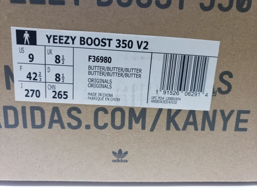 LJR Batch adidas Yeezy Boost 350 V2 Butter F36980 review 