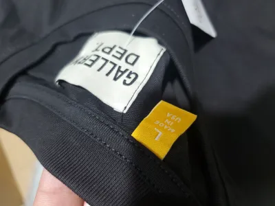 GALLERY DEPT. SOUVENIR T-SHIRT BLACK review Stockxkicksvip 01