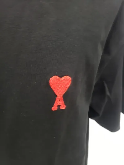 Amiri Red AMI De Coeur Unisex T-Shirt review Stockxkicksvip 01