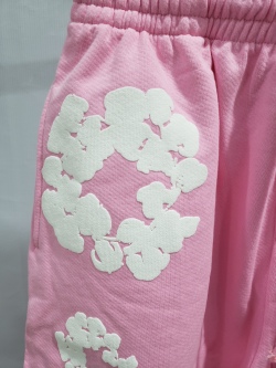 Denim Tears The Cotton Wreath Shorts Pink review Stockxkicksvip 02