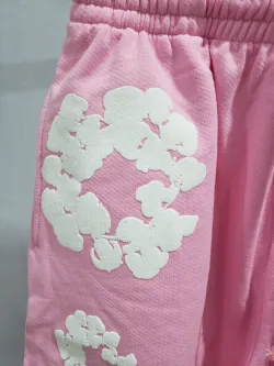 Denim Tears The Cotton Wreath Shorts Pink review Stockxkicksvip 02