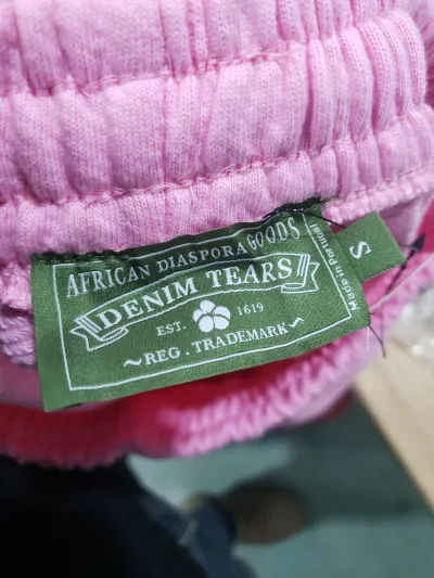 Denim Tears The Cotton Wreath Shorts Pink review Stockxkicksvip 03