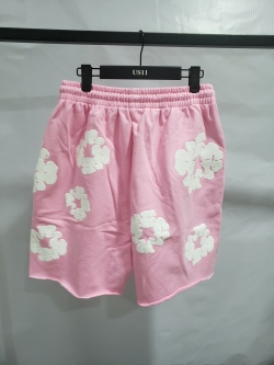 Denim Tears The Cotton Wreath Shorts Pink review Stockxkicksvip 03