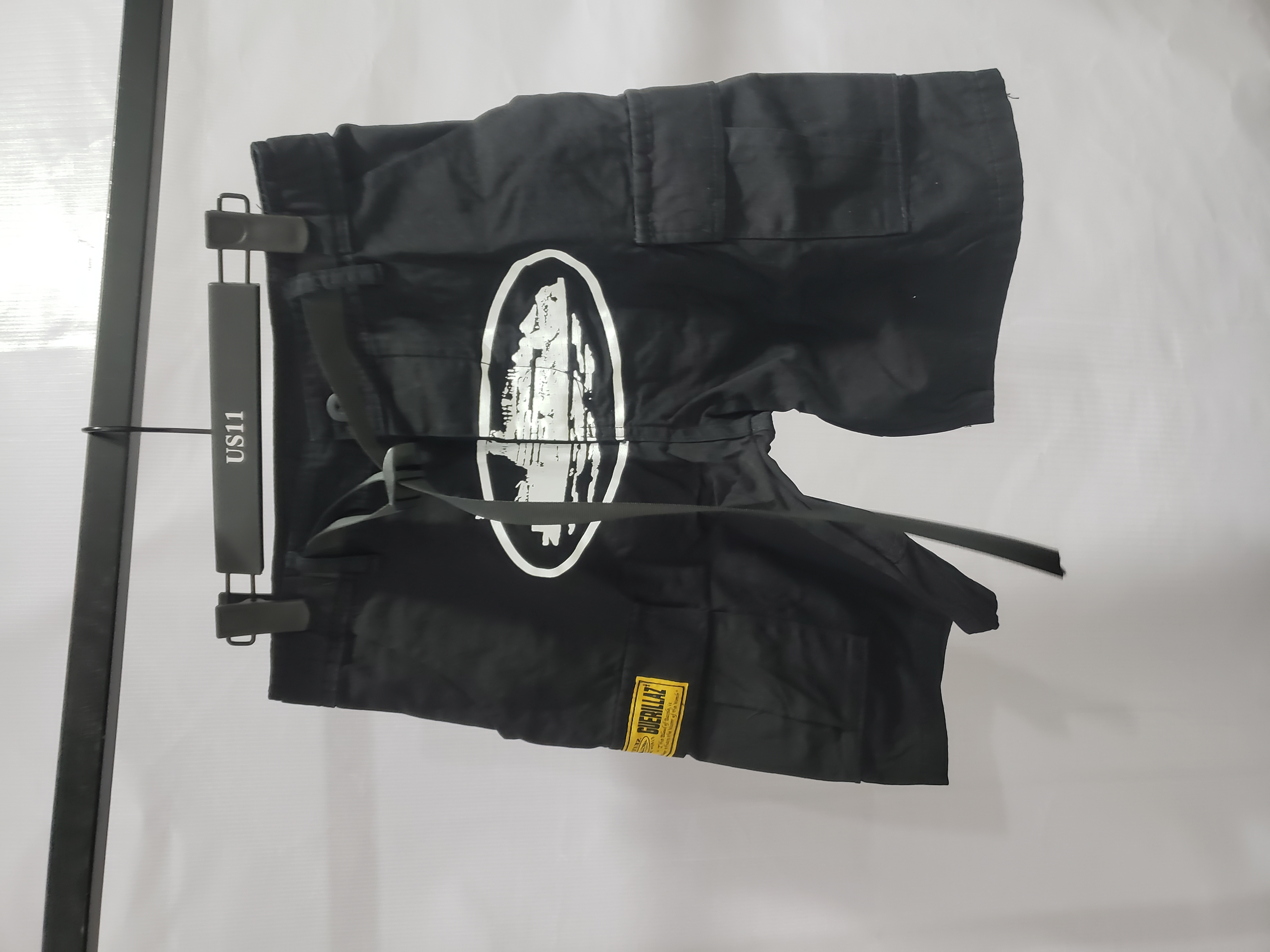 Corteiz Alcatraz Cargo Shorts Black review Stockxkicksvip 00