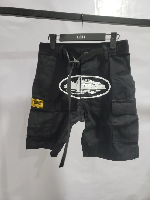 Corteiz Alcatraz Cargo Shorts Black review 