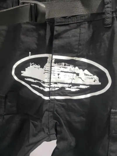 Corteiz Alcatraz Cargo Shorts Black review Stockxkicksvip  01