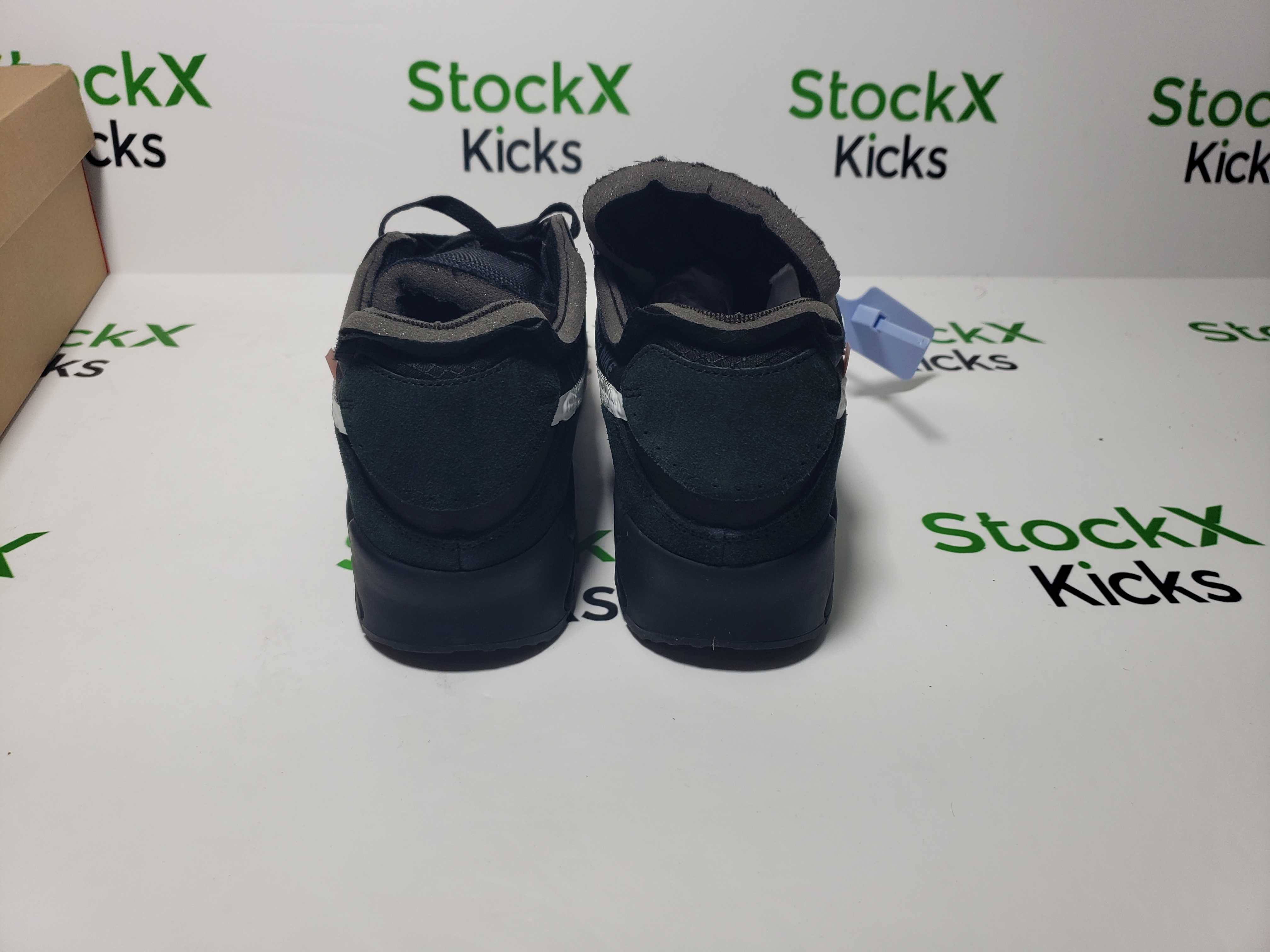Nike Air Max 90 OFF-WHITE Black AA7293-001 review Stockxkicksvip 02