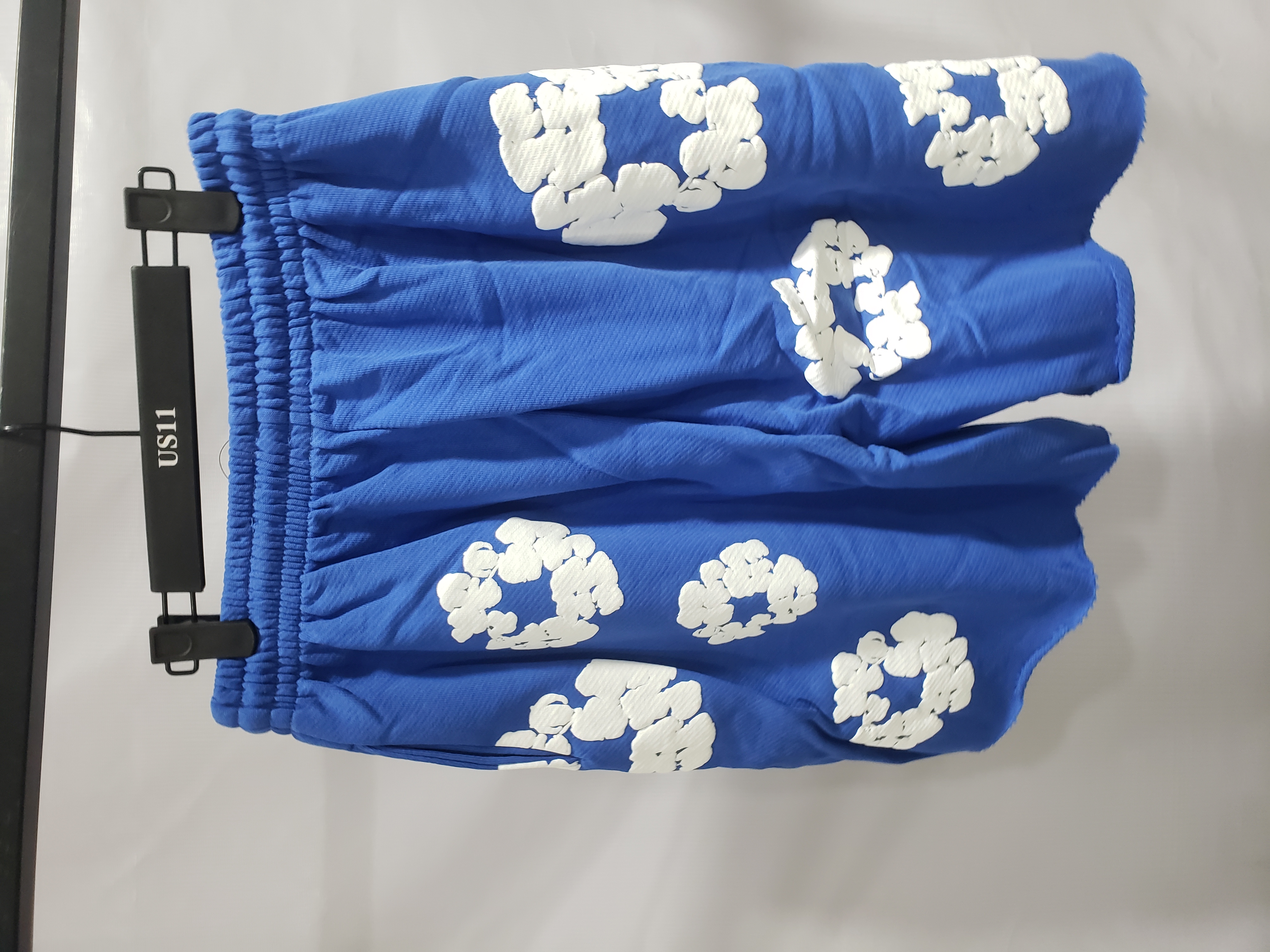 Denim Tears The Cotton Wreath Shorts Royal Blue review Stockxkicksvip 01