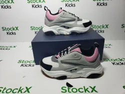 Dior B22 Sneakers Grey Pale Pink CK241024 review Stockxkicksvip 05