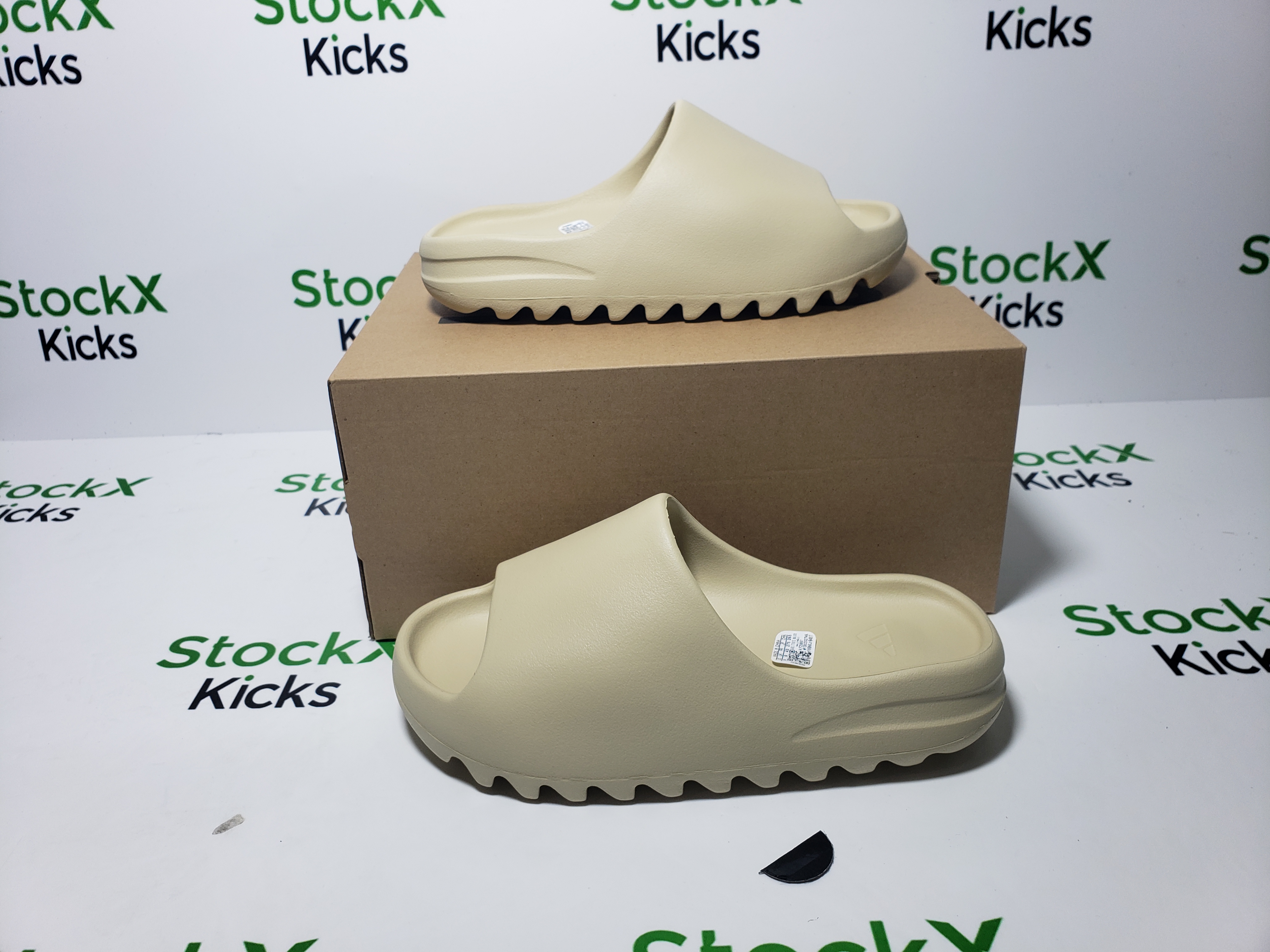 PK God Batch adidas Yeezy Slide Bone FZ5897 review Stockxkicksvip 04