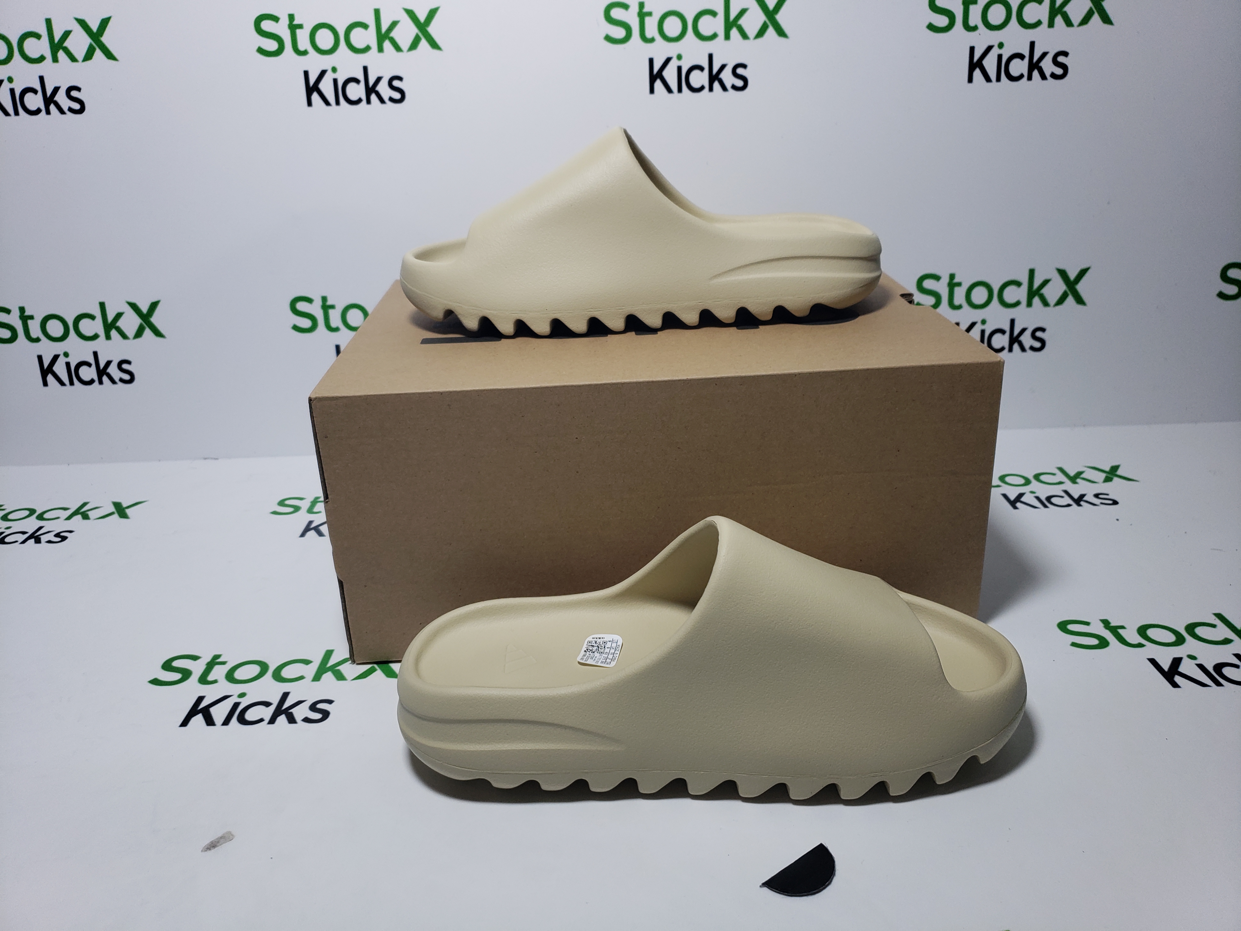 PK God Batch adidas Yeezy Slide Bone FZ5897 review Stockxkicksvip 03