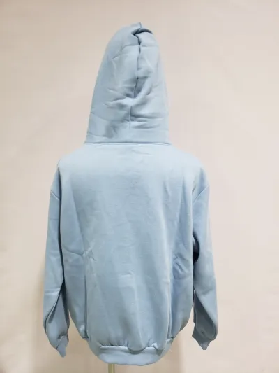 Sp5der Web Hoodie Blue review Stockxkicksvip 02