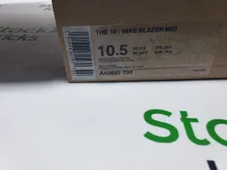 PK God Batch Nike Blazer Mid Off-White All Hallow's Eve AA3832-700 review Stockxkicksvip 01