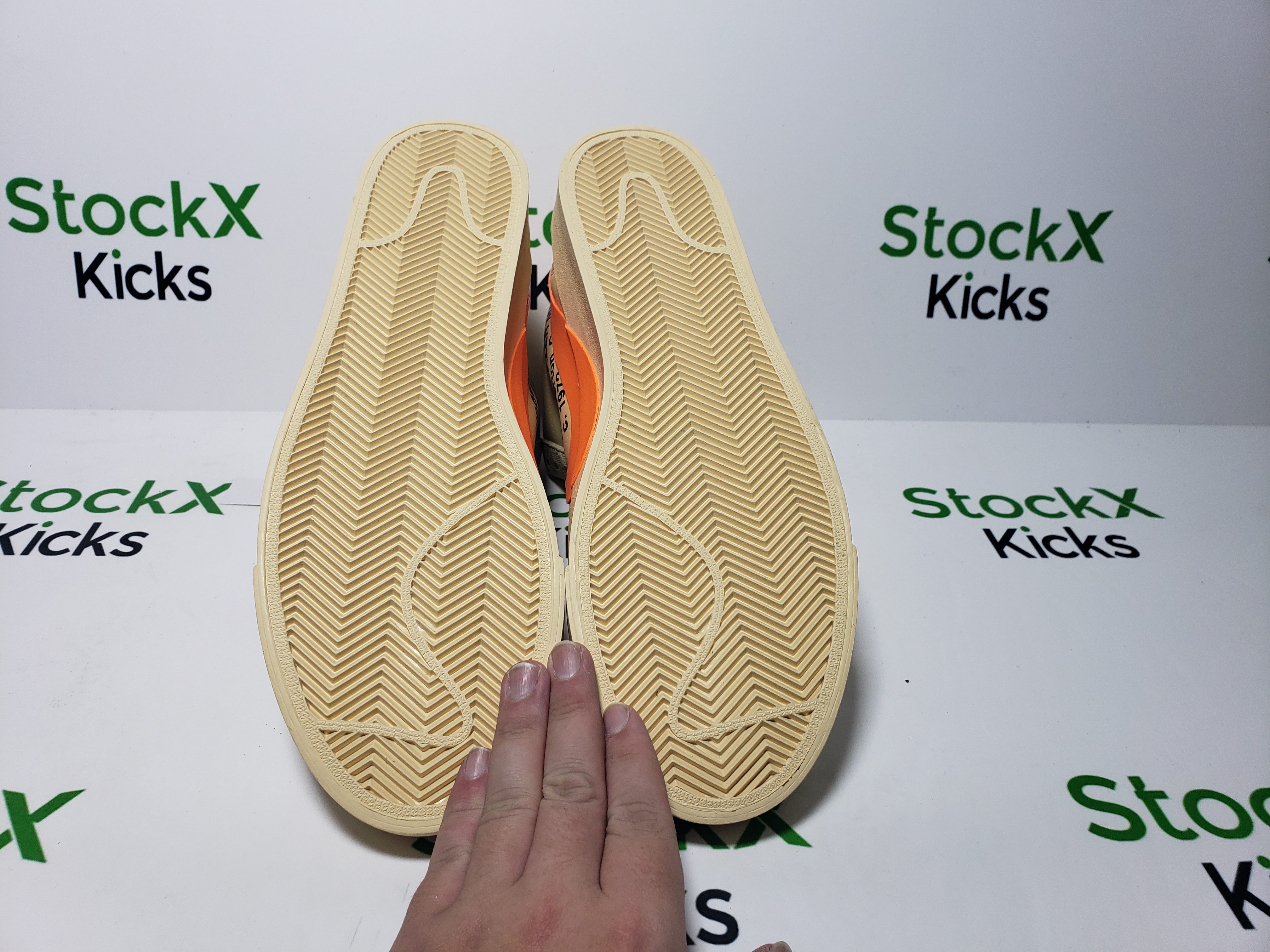 PK God Batch Nike Blazer Mid Off-White All Hallow's Eve AA3832-700 review Stockxkicksvip 04