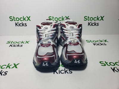 Balenciaga Runner White Wine Red review Stockxkicksvip 03