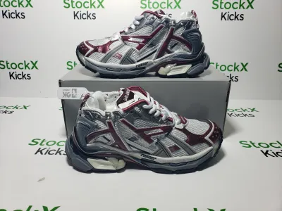 Balenciaga Runner White Wine Red review Stockxkicksvip 05