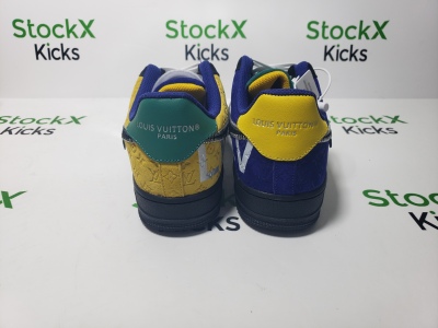 Louis Vuitton Nike Air Force 1 Low By Virgil Abloh Black Metallic Silver 1A9VCH review Stockxkicksvip 01