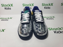 Louis Vuitton Nike Air Force 1 Low By Virgil Abloh Black Metallic Silver 1A9VCH review Stockxkicksvip 03