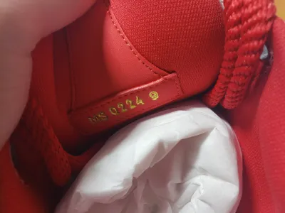 Louis Vuitton Skate Sneaker Leather lace up Fashionable Board Shoes Red 51BCOLRB review Stockxkicksvip 05
