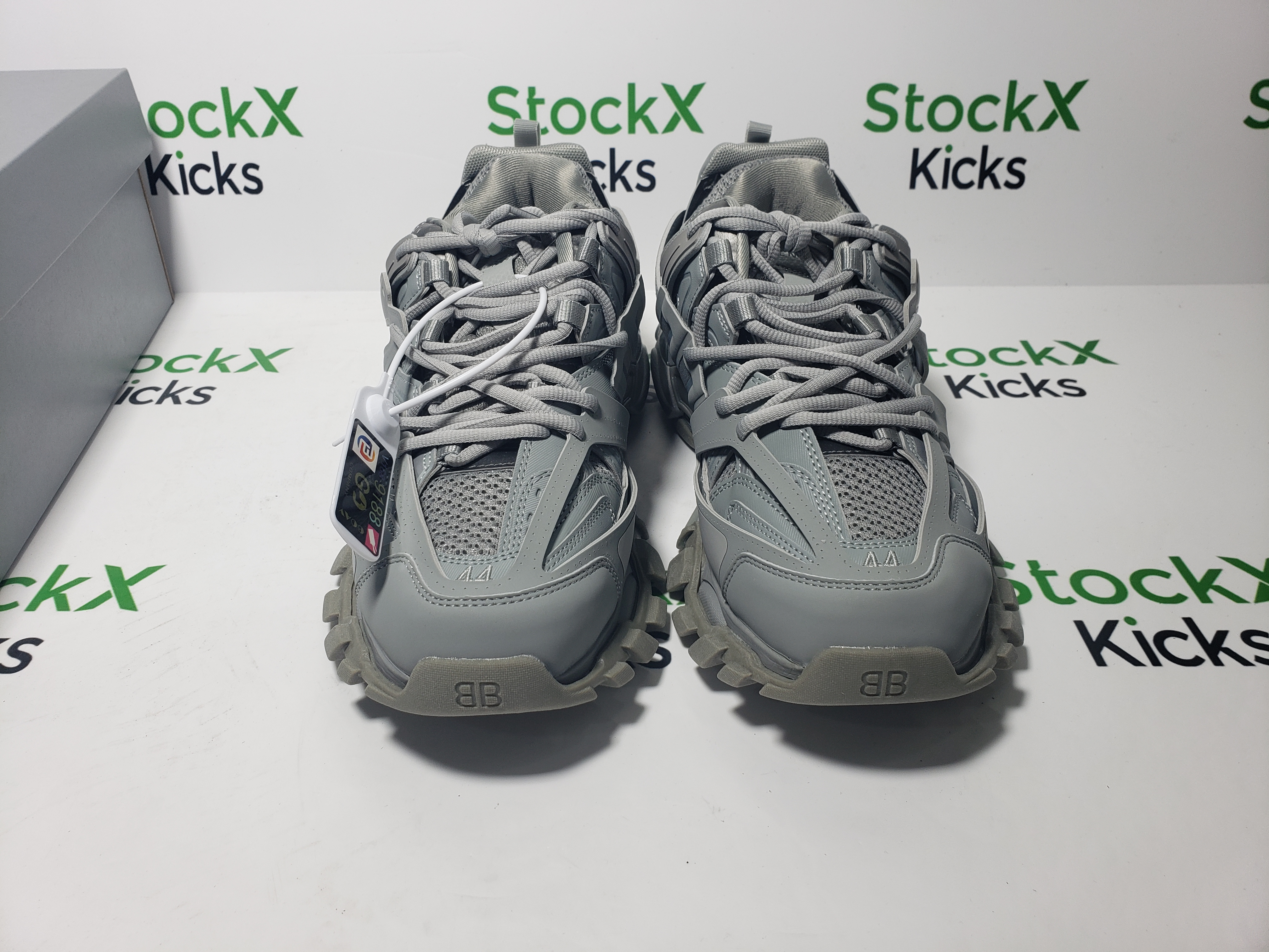 Balenciaga Track Sneaker Grey 542023W3FE31250 review Stockxkicksvip 02