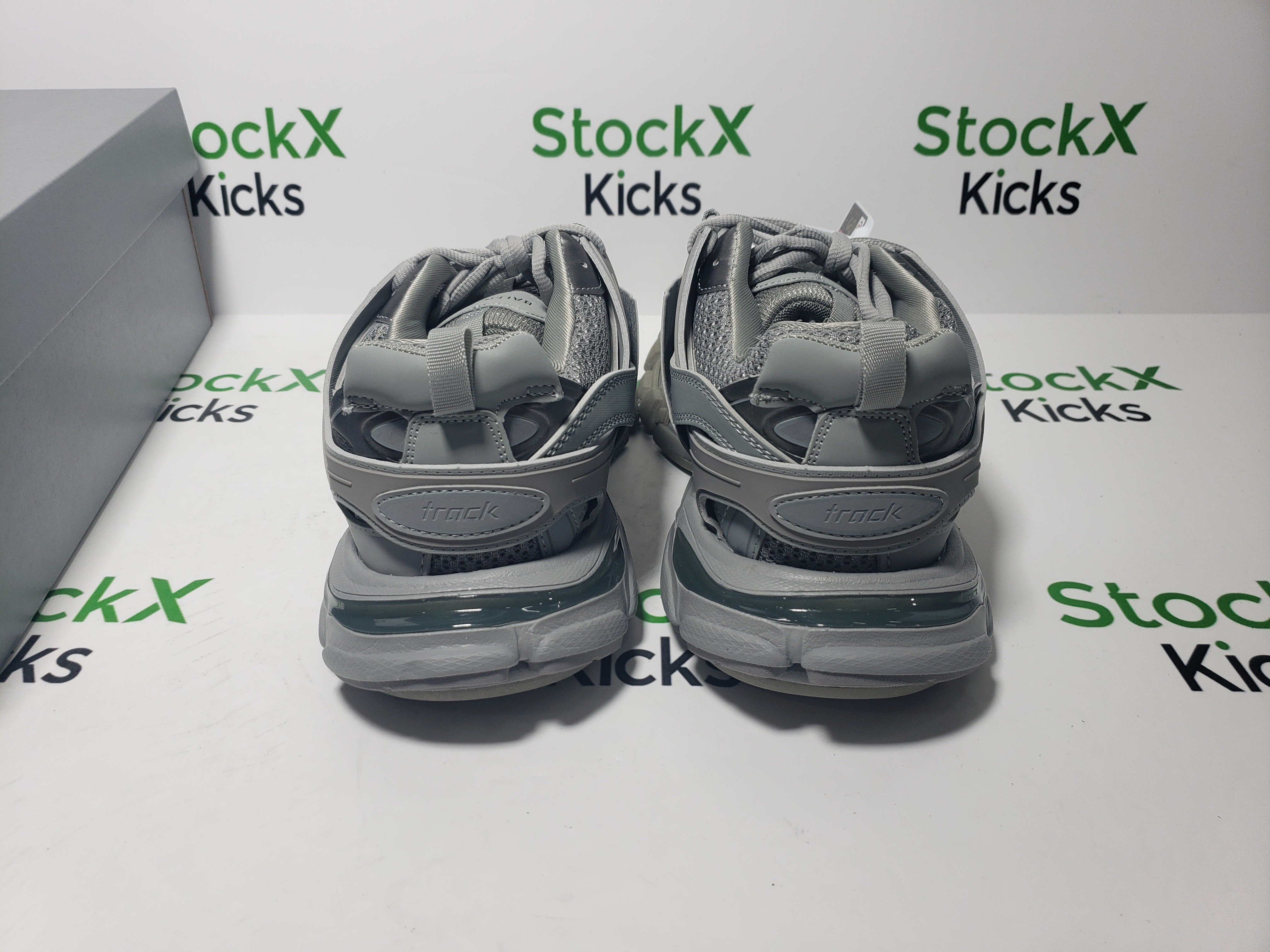 Balenciaga Track Sneaker Grey 542023W3FE31250 review Stockxkicksvip 01