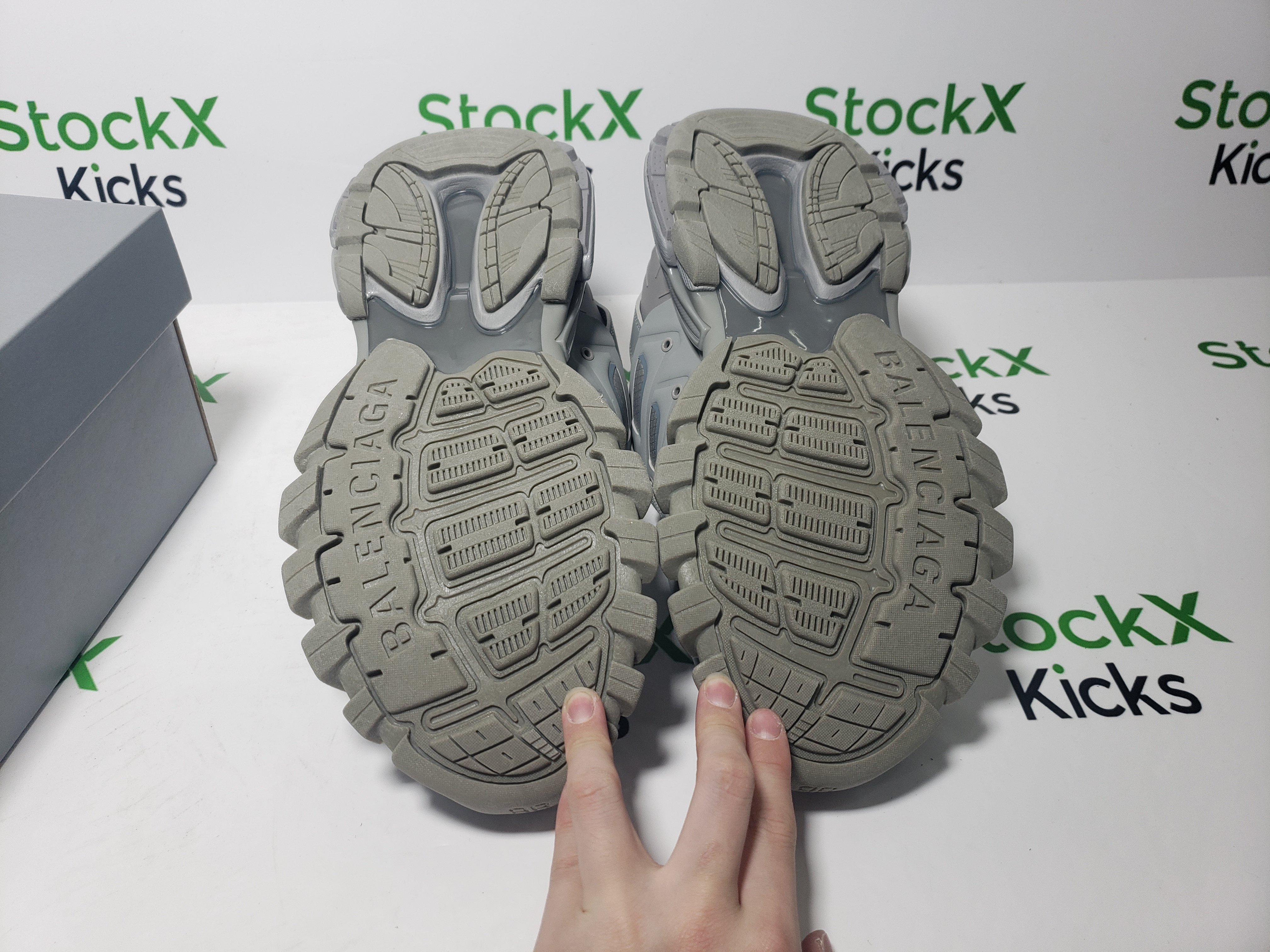 Balenciaga Track Sneaker Grey 542023W3FE31250 review Stockxkicksvip 06