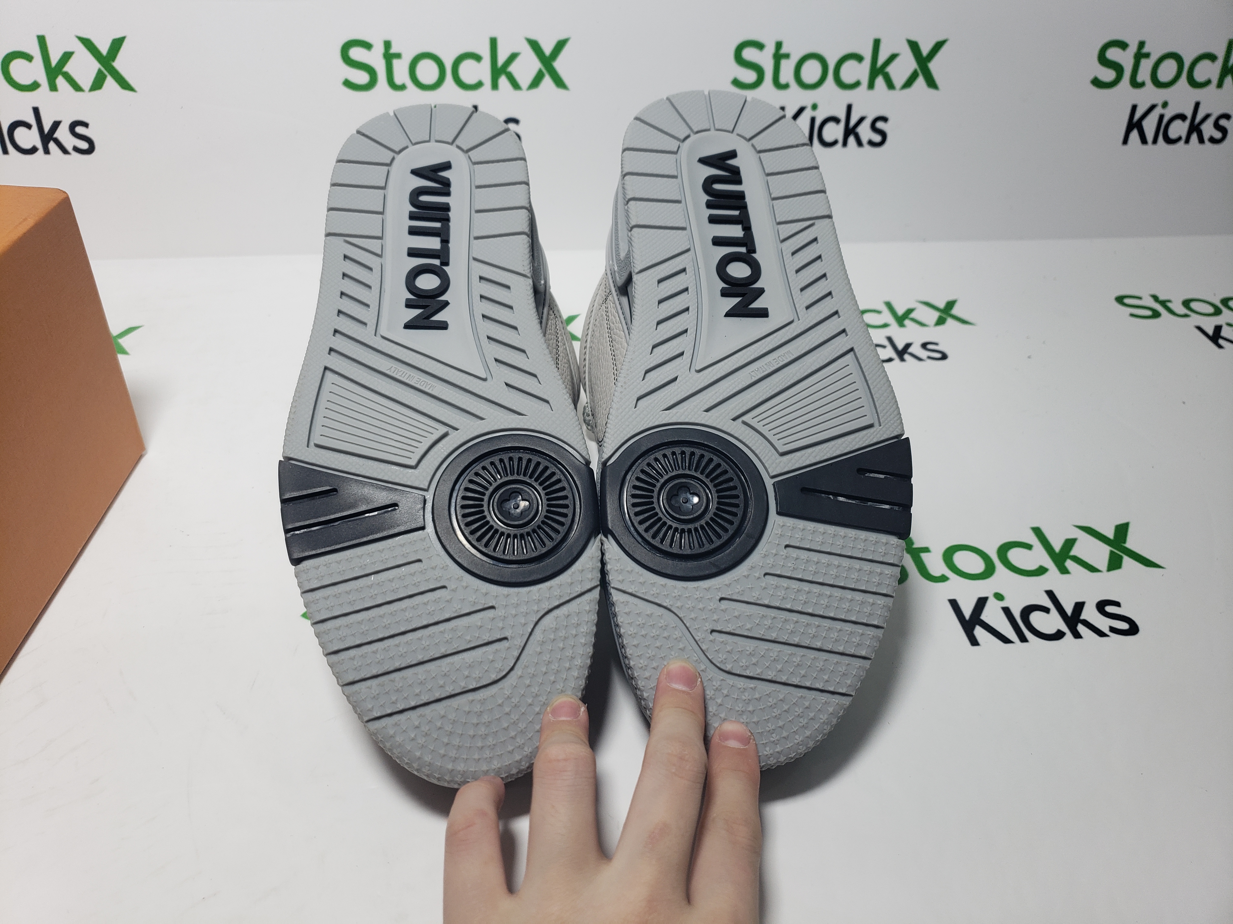 Louis Vuitton Skate Sneaker Grey CK24060303 review Stockxkicksvip 06