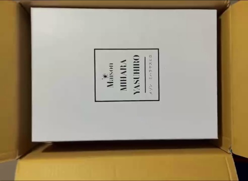 Maison MIHARA YASUHIRO White Black NO.722 review 