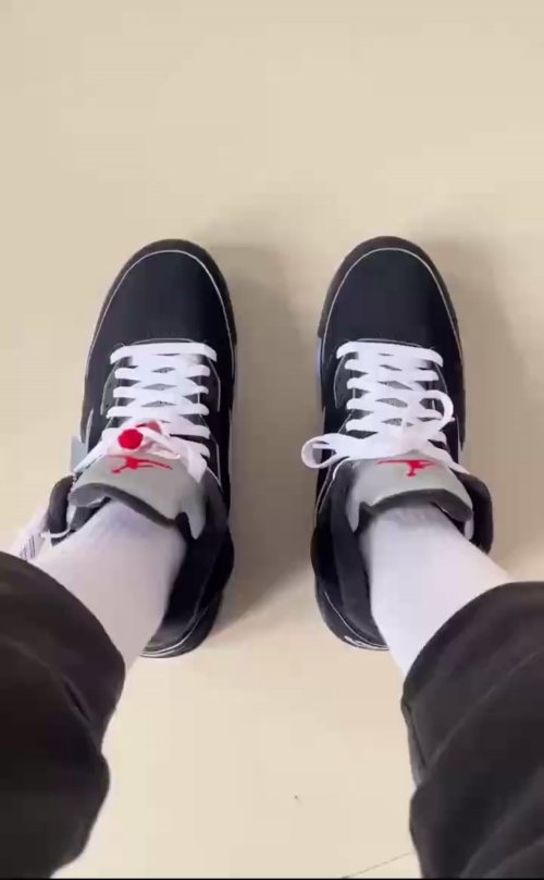 【FLASH SALE】PK God Batch Air Jordan 5 Retro OG Black Metallic Reimagined HF3975-001 review 