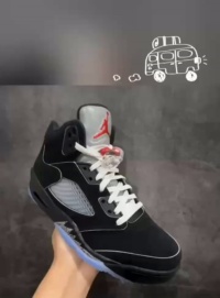 PK God Batch Air Jordan 5 Retro OG Black Metallic Reimagined HF3975-001 review Eric Kurz