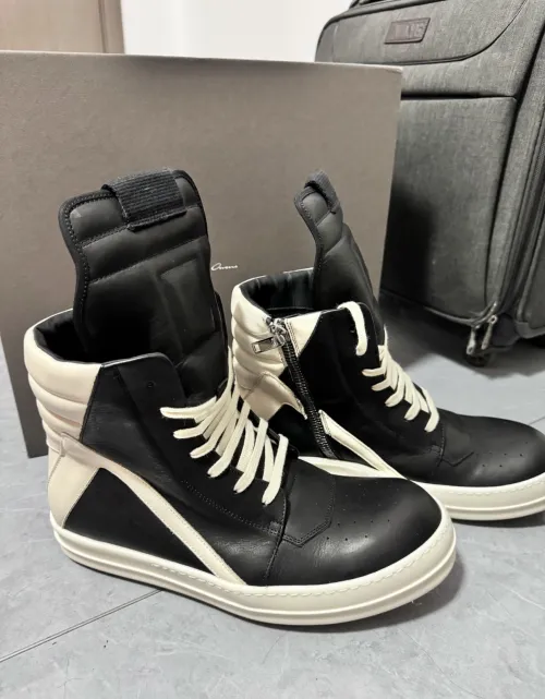 Rick Owens Phlegethon Geobasket Black Milk review 
